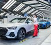 Die Produktion des Audi Q3 Sportback im Werk in Ungarn