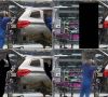 Werker montieren in BMW-Werk und werden mittels KI anonymisiert dargestellt