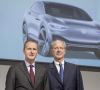 Volkswagen-Vorstandschef Herbert Diess und Chefaufseher Hans Dieter Pötsch