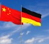 China Deutschland Flagge
