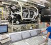 Die Produktion im VW-Werk in Wolfsburg startet wieder