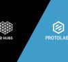Logo der Übernahme von 3D Hubs zu Protolabs.