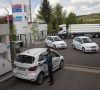Am Total-Autohof Geiselwind an der A3 können Brennstoffzellenautos jetzt Wasserstoff tanken. -