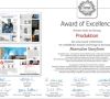Die Fachzeitung Produktion wurde zwei Mal beim 5. International Creative Media Award ausgezeichnet.